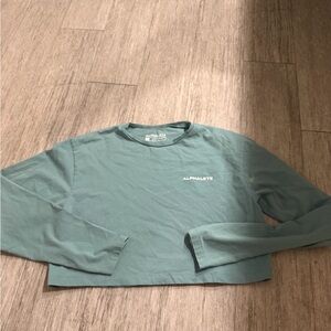 Alphalete Lifestyle Fit Teal Top